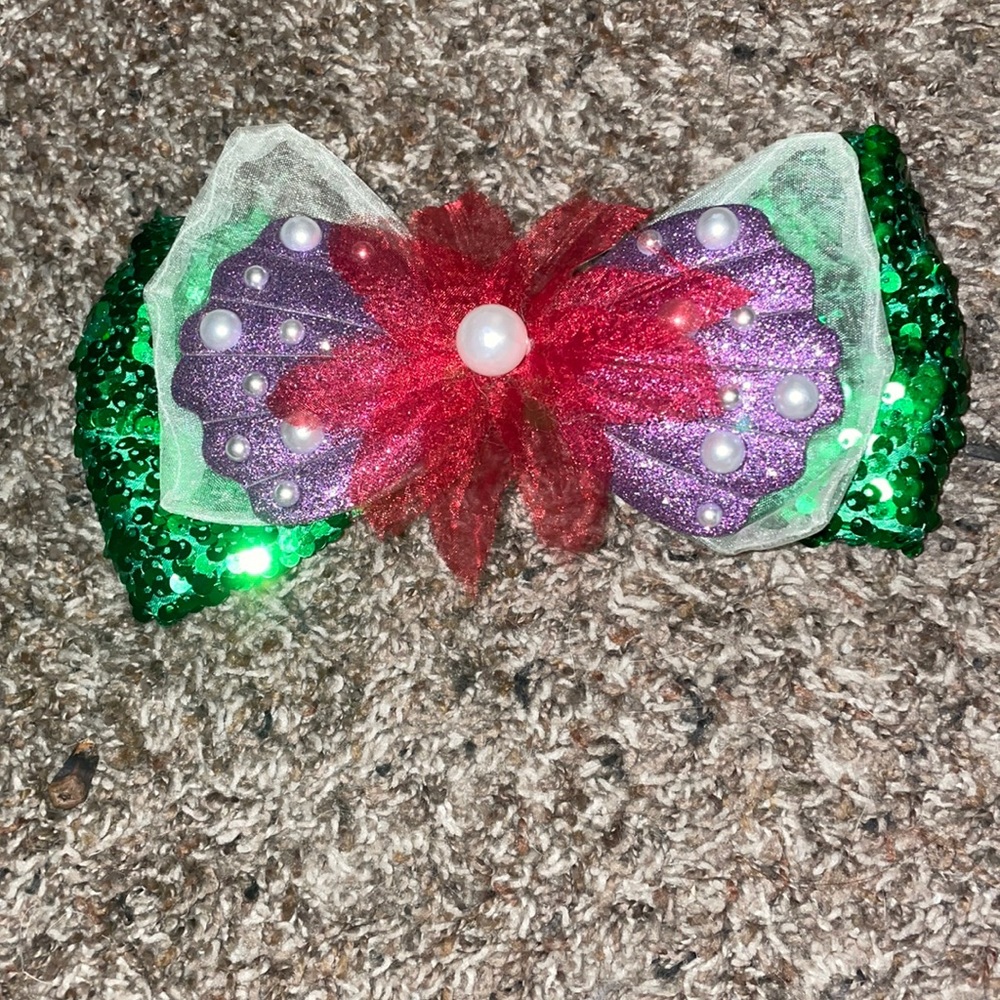 Ariel Interchangeable bow for Mickey ears